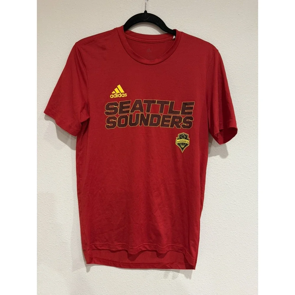 Men's Adidas Seattle Sounders FC Red‎ Ying And Yang Size Small